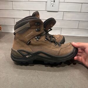 Lowa Renegade GTX Mid Hiking Gore-Tex Boots Brown Womens Size 8.5